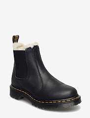 Dr. Martens - 2976 Leonore Black Burnished Wyoming - flat ankle boots - black - 0
