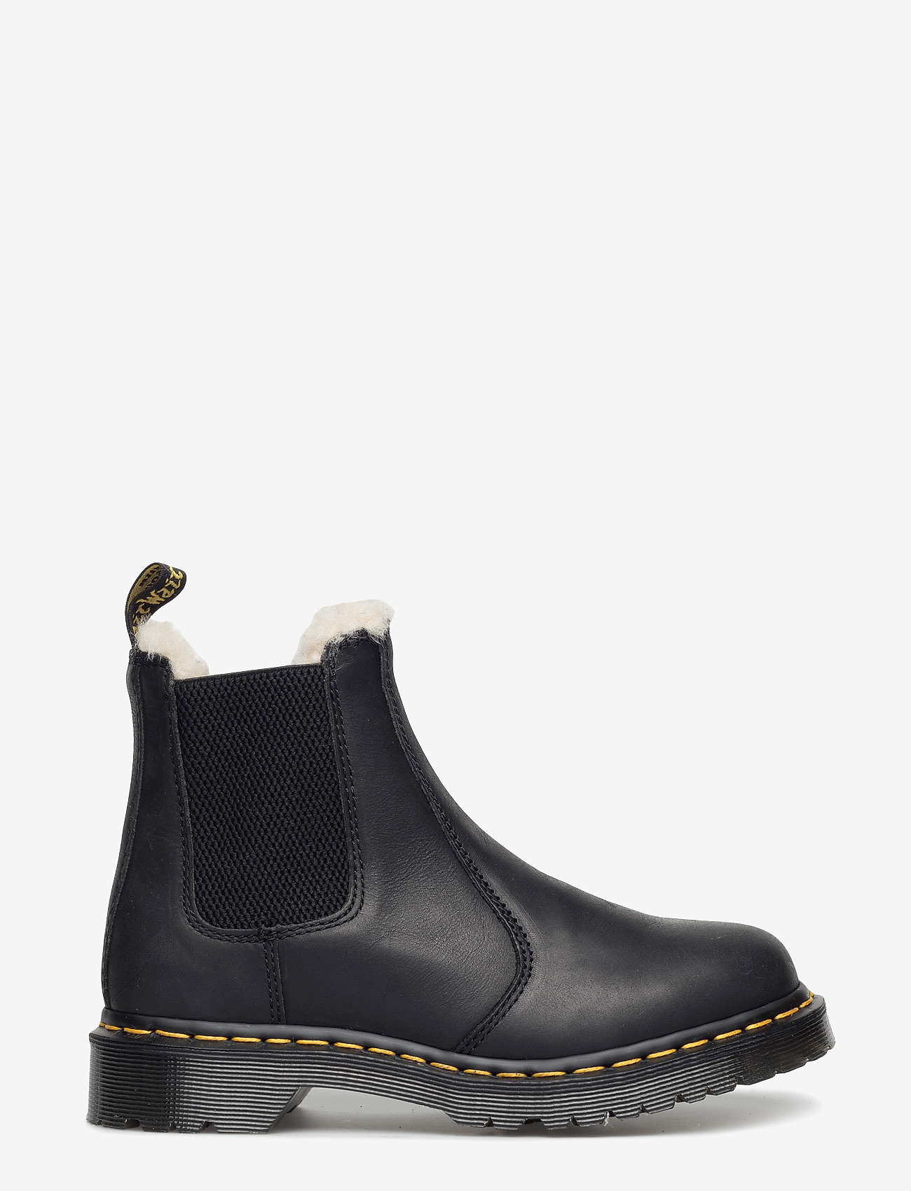 Dr. Martens - 2976 Leonore Black Burnished Wyoming - flat ankle boots - black - 1