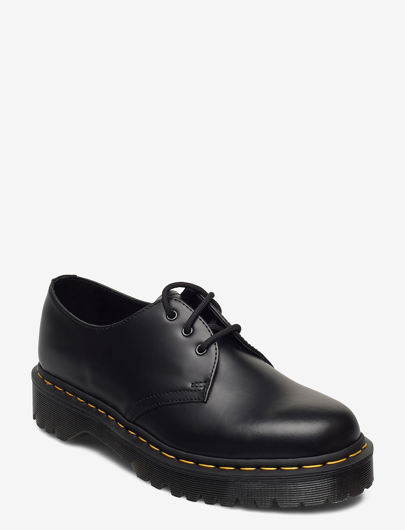 Dr. Martens - 1461 Bex Black Smooth - Šņorējamas kurpes - black - 0