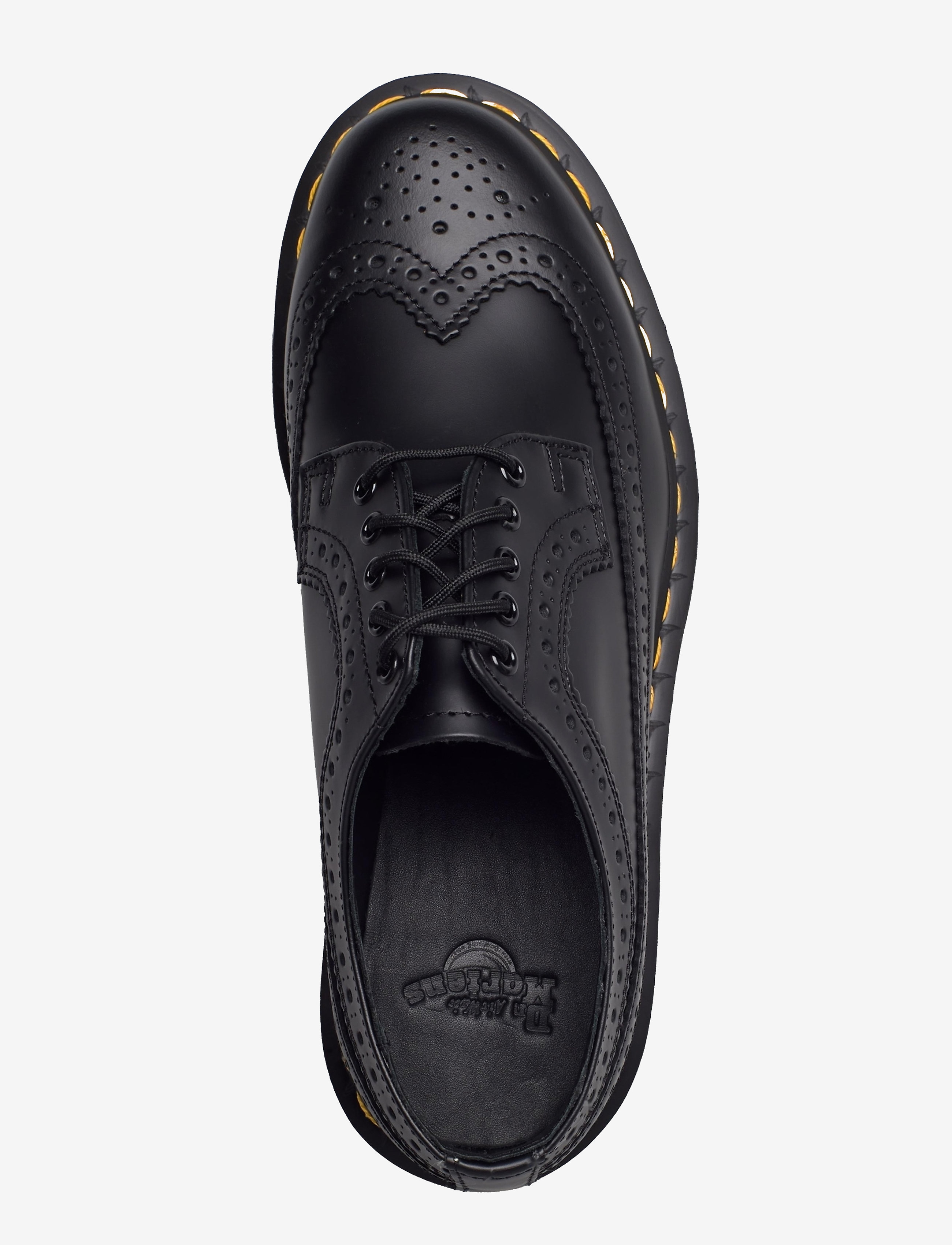 Dr. Martens - 3989 Ys Black Smooth - brogue-kingad - black - 3