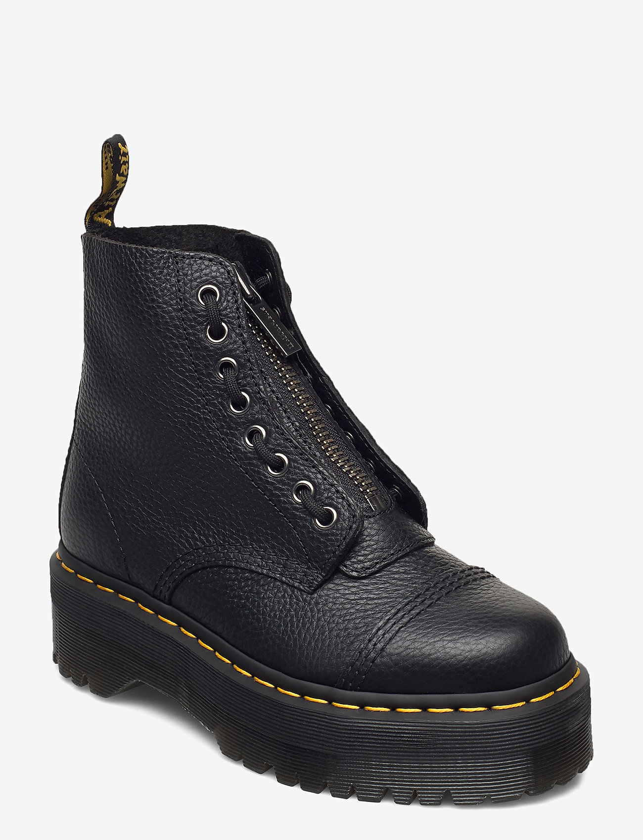 Dr. Martens - Sinclair Black Milled Nappa - snørestøvler - black - 0
