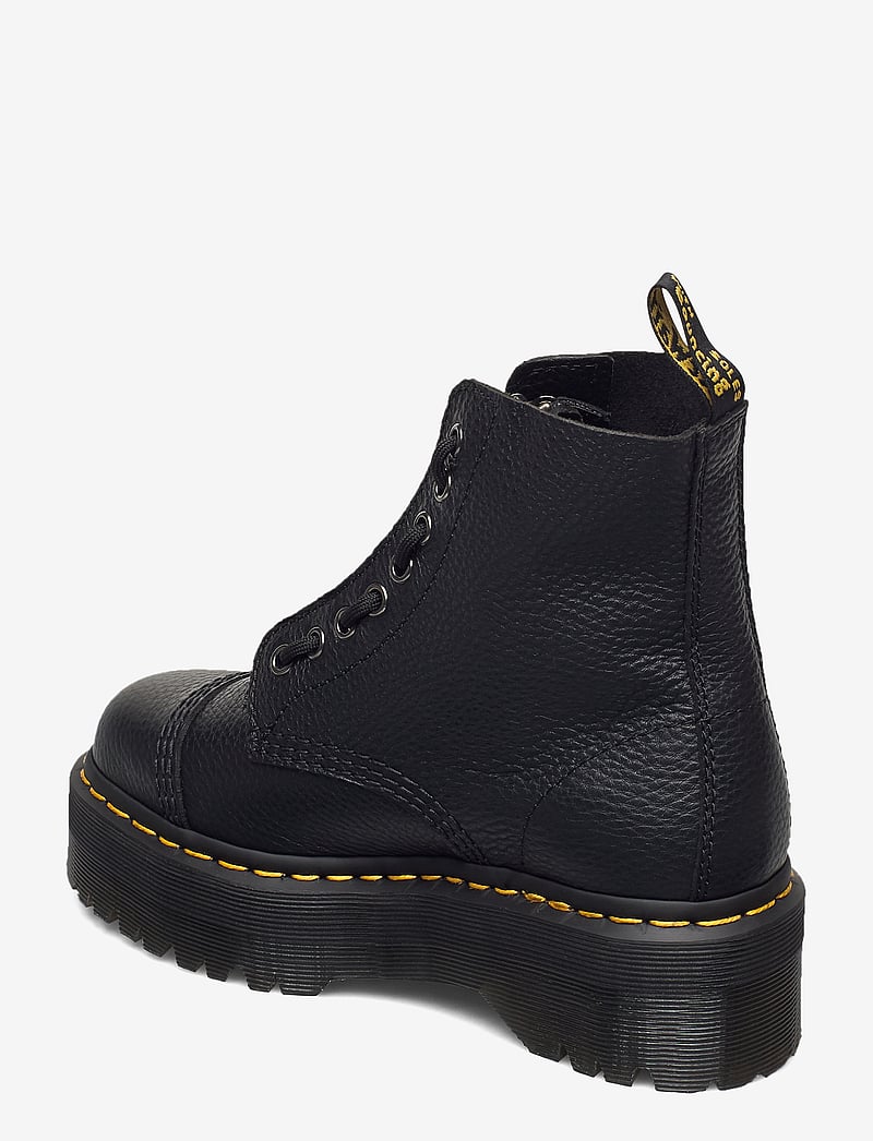 Dr. Martens - Sinclair Black Milled Nappa - geschnürte stiefel - black - 2