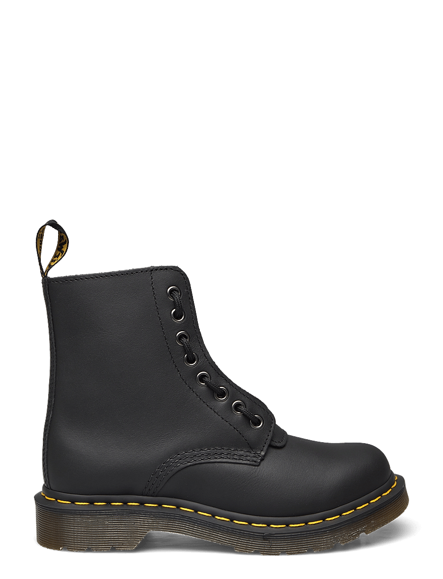Dr. Martens - 1460 Pascal Frnt Zip - flache stiefeletten - black - 1