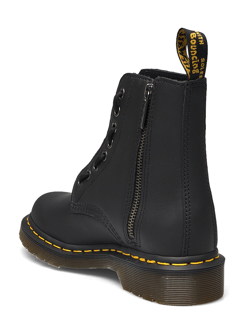 Dr. Martens - 1460 Pascal Frnt Zip - platta ankelboots - black - 2
