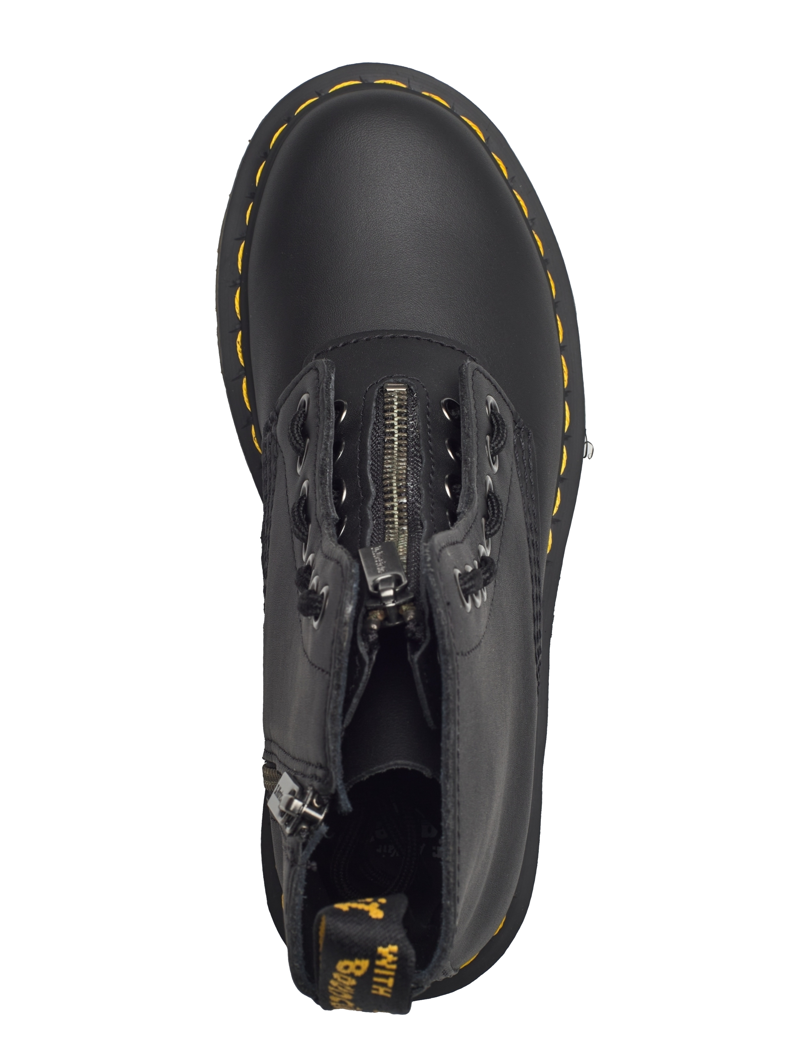 Dr. Martens - 1460 Pascal Frnt Zip - madalad poolsaapad - black - 3