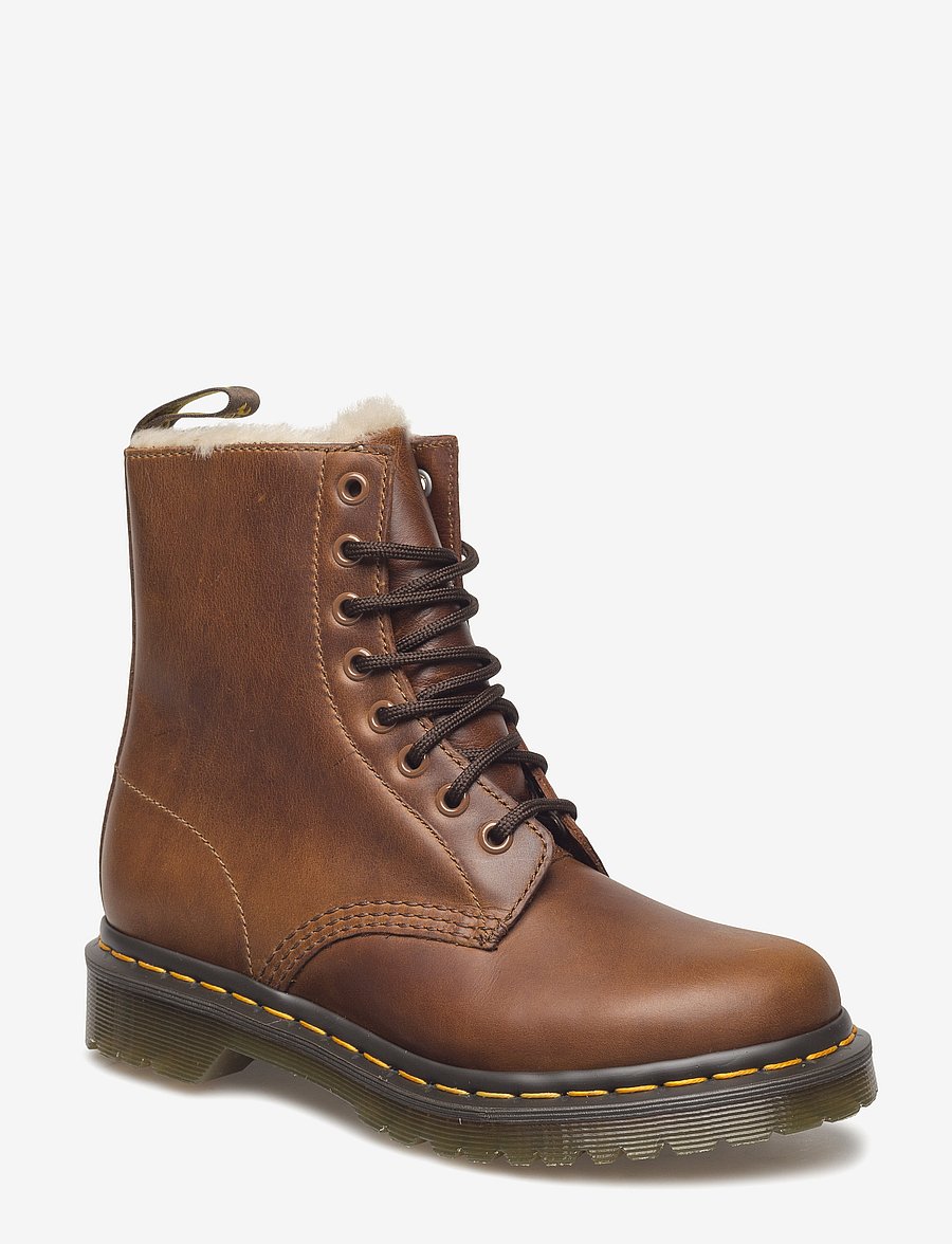 Dr. Martens - 1460 Serena Butterscotch Orleans - madalad poolsaapad - butterscotch - 0