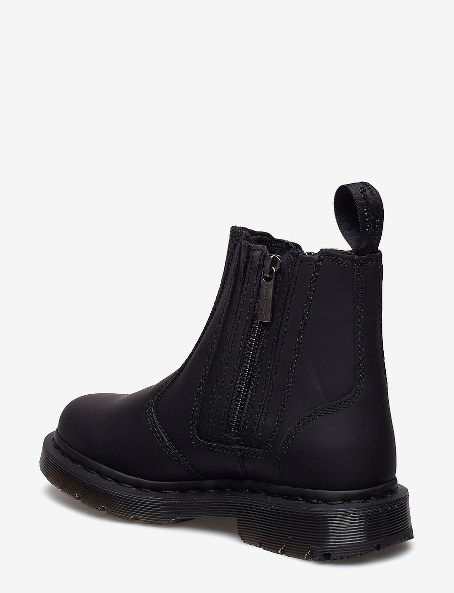 Dr. Martens - 2976 Alyson W/Zips Black Snowplow Wp - flache stiefeletten - black - 2