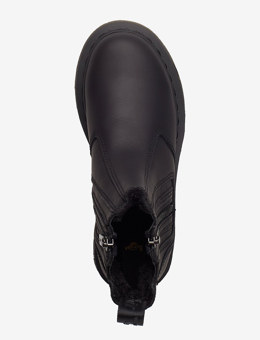 Dr. Martens - 2976 Alyson W/Zips Black Snowplow Wp - flache stiefeletten - black - 3