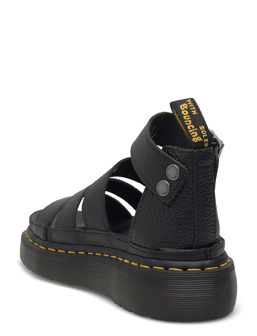 Dr. Martens - Clarissa Ii Quad Black Milled Nappa - gladiatorsandaler - black - 2