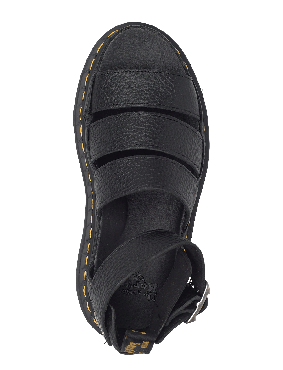 Dr. Martens - Clarissa Ii Quad Black Milled Nappa - gladiatorsandaler - black - 3