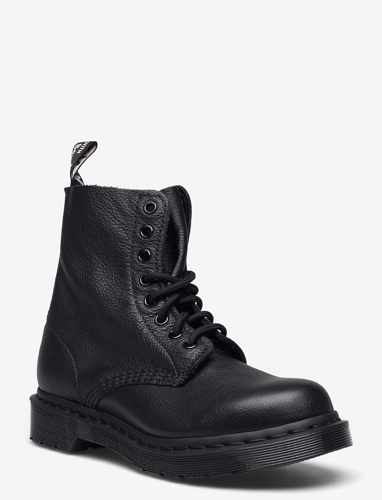 Dr. Martens 1460 Pascal Mono Black Virginia - Transitional Layering - BLACK / black