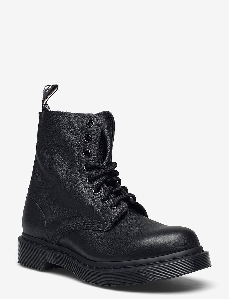 Dr. Martens - 1460 Pascal Mono Black Virginia - paeltega saapad - black - 0