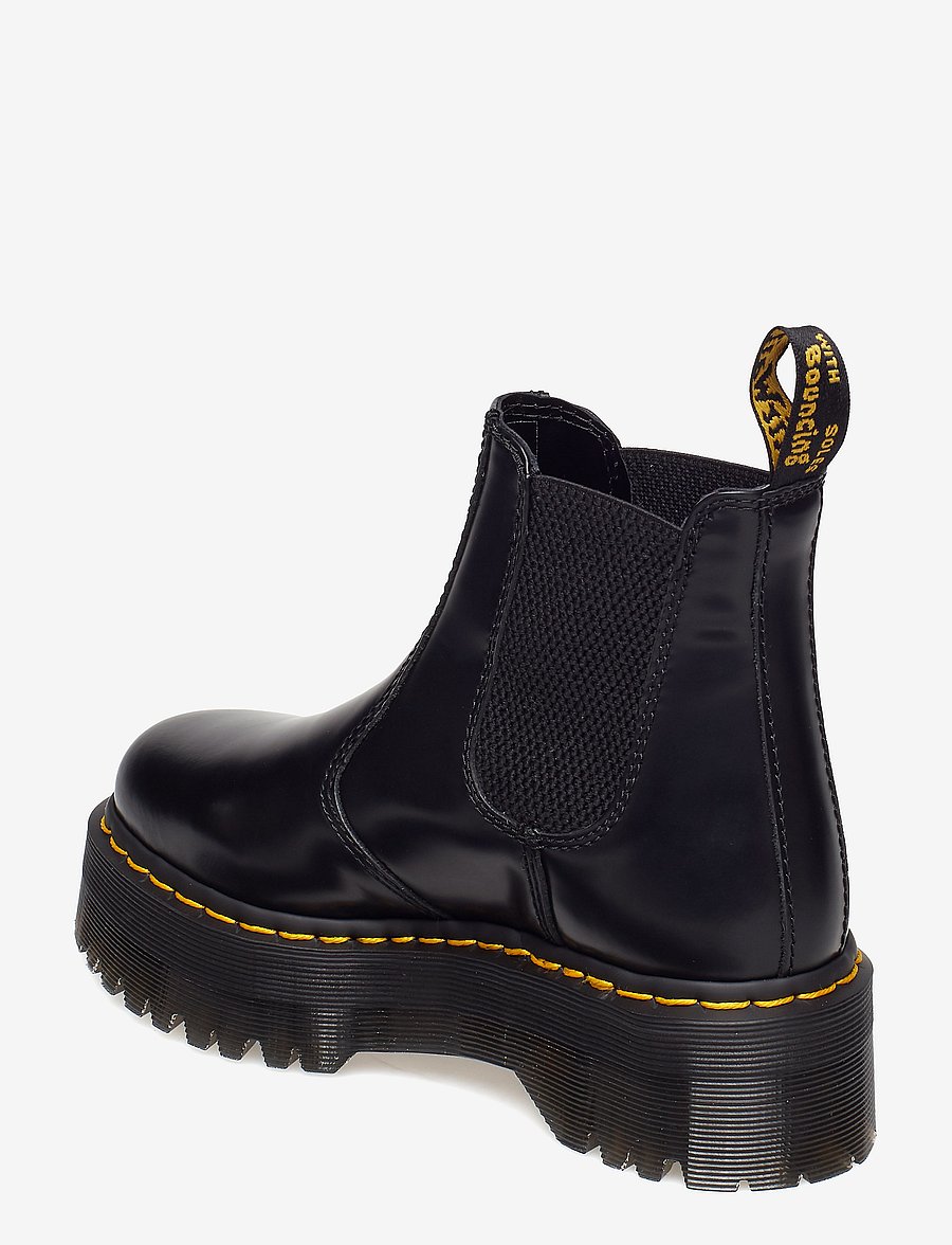 Dr. Martens - 2976 Quad Black Polished Smooth - chelsea boots - black - 2