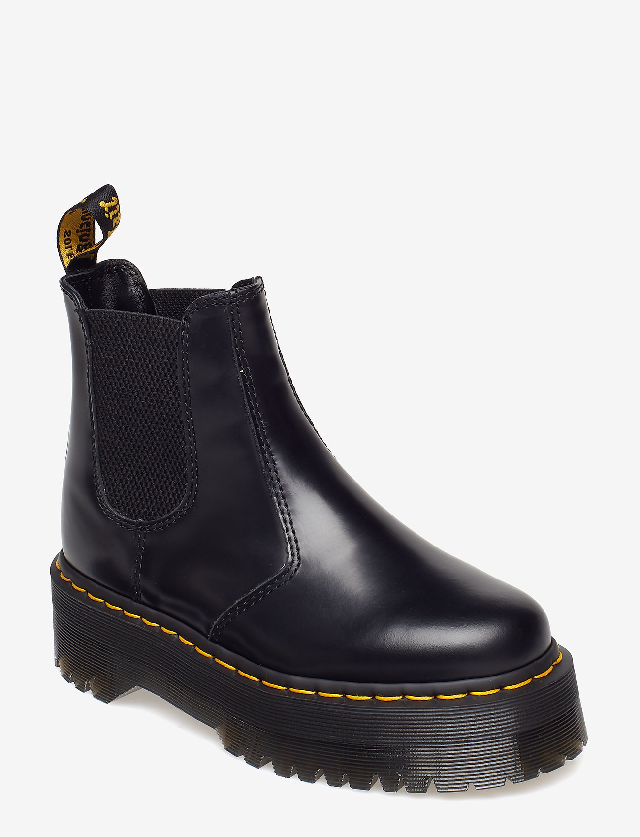 Dr. Martens - 2976 Quad Black Polished Smooth - boots - black - 0