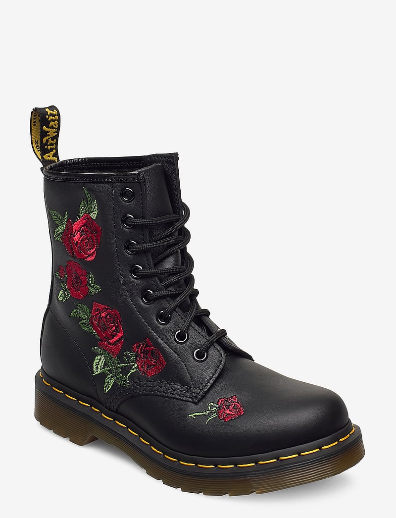 Dr. Martens - 1460 Vonda Black Softy T - snørestøvler - black - 0