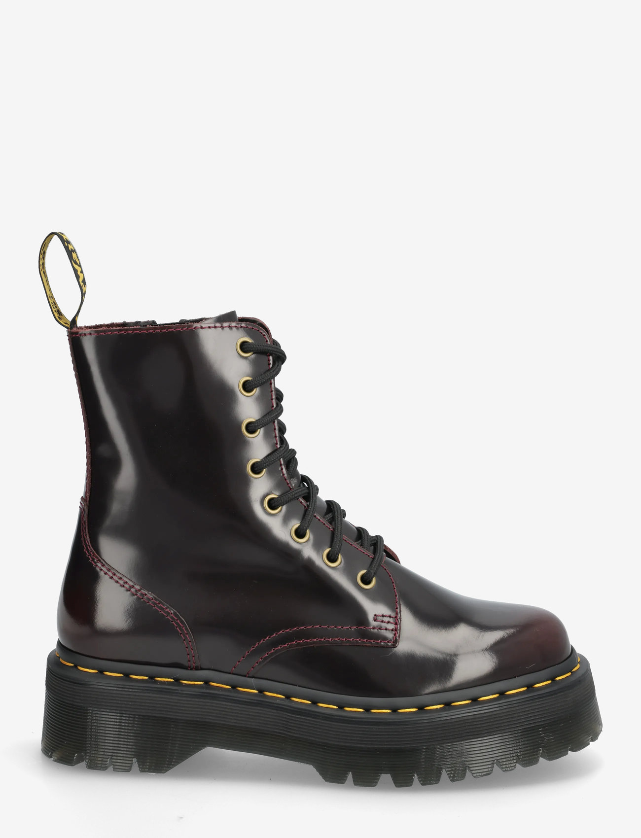 Dr. Martens - Jadon - hög klack - cherry red - 1
