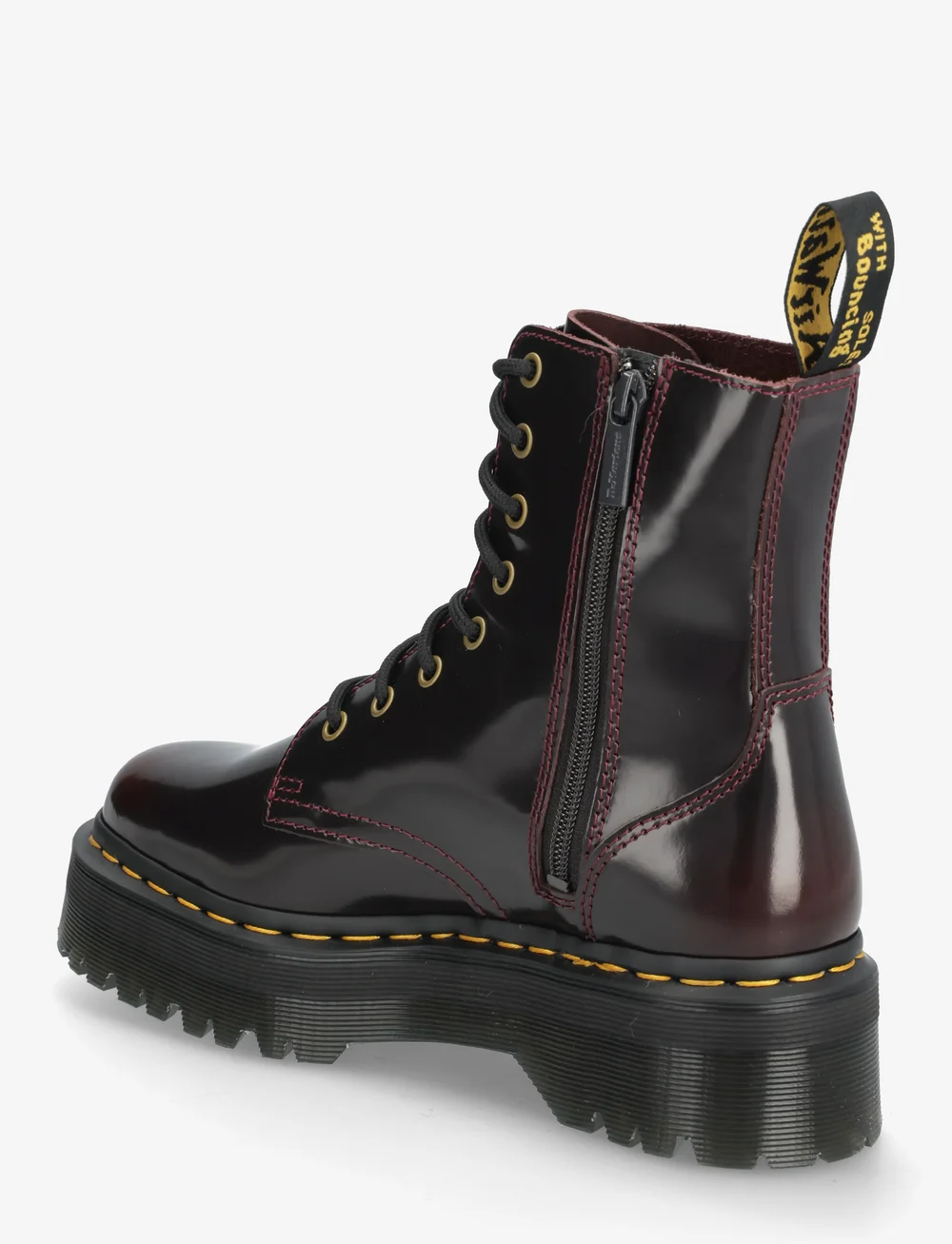 Dr. Martens - Jadon - kontsaga poolsaapad - cherry red - 2