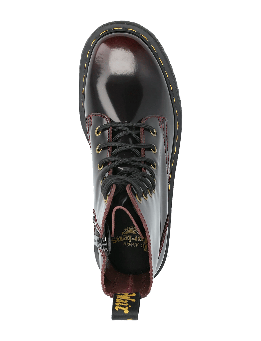 Dr. Martens - Jadon - heeled ankle boots - cherry red - 3