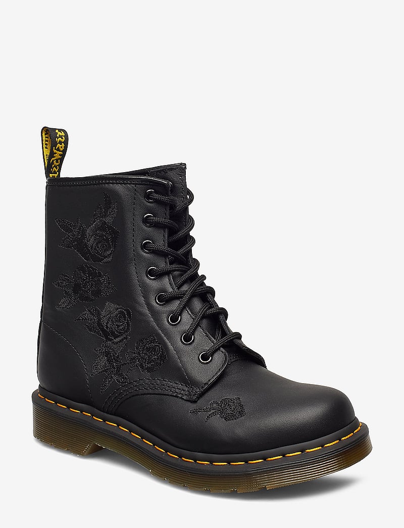 Dr. Martens 1460 Vonda Mono Black Softy T Flache Stiefeletten Boozt Osterreich