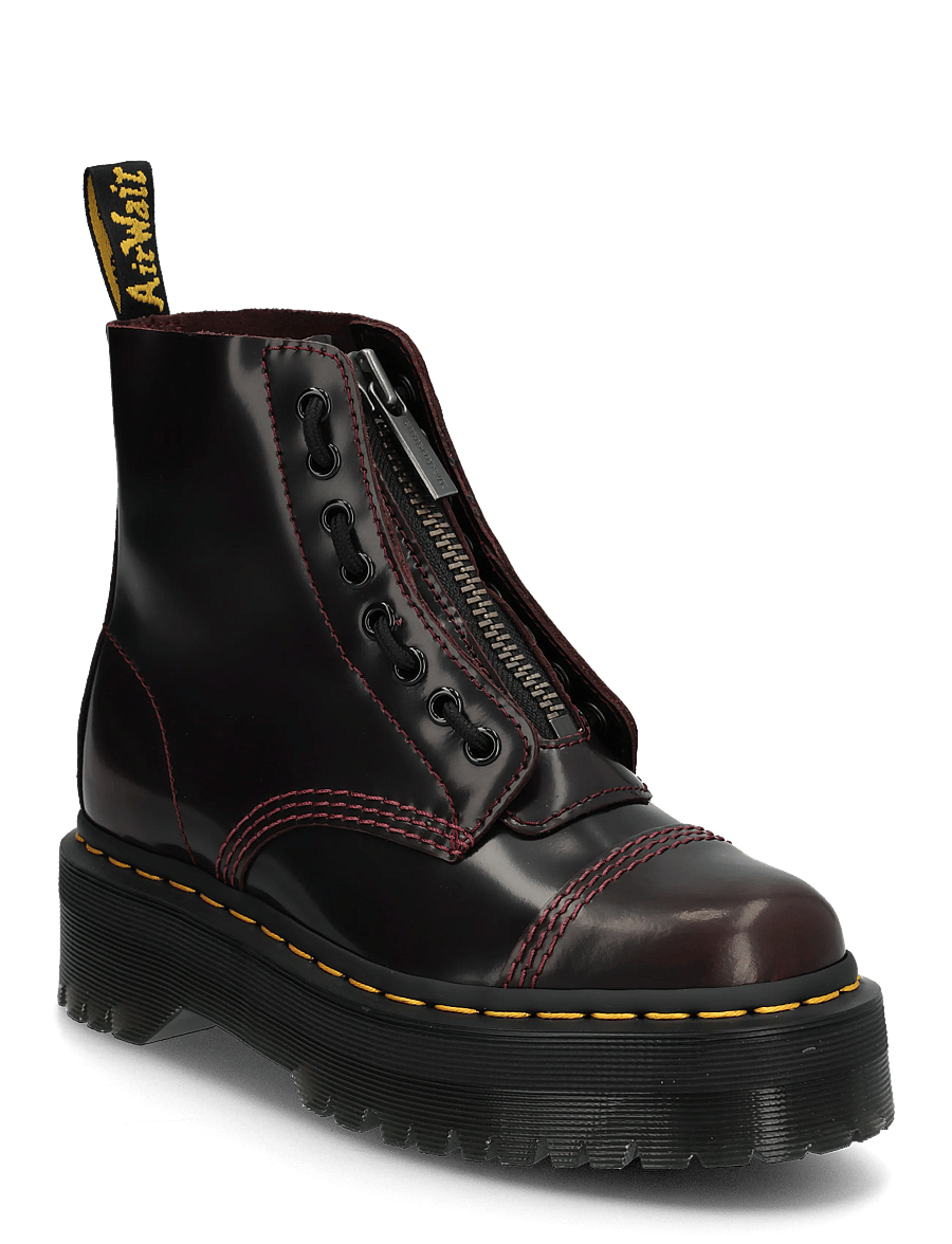 Dr. Martens - Sinclair Cherry Red Arcadia - geschnürte stiefel - cherry red - 0