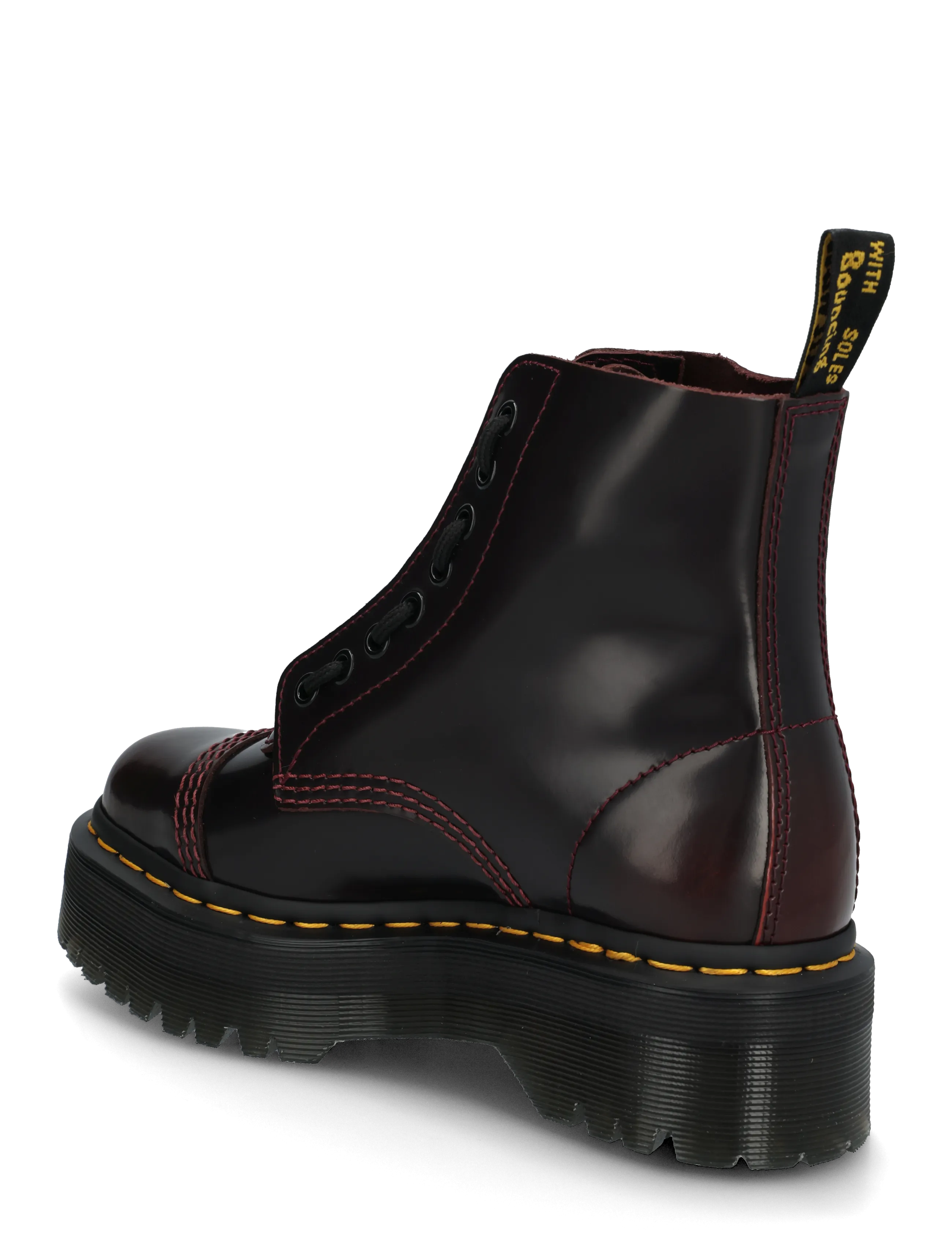Dr. Martens - Sinclair Cherry Red Arcadia - geschnürte stiefel - cherry red - 1