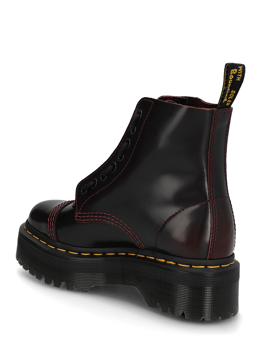 Dr. Martens - Sinclair Cherry Red Arcadia - geschnürte stiefel - cherry red - 1