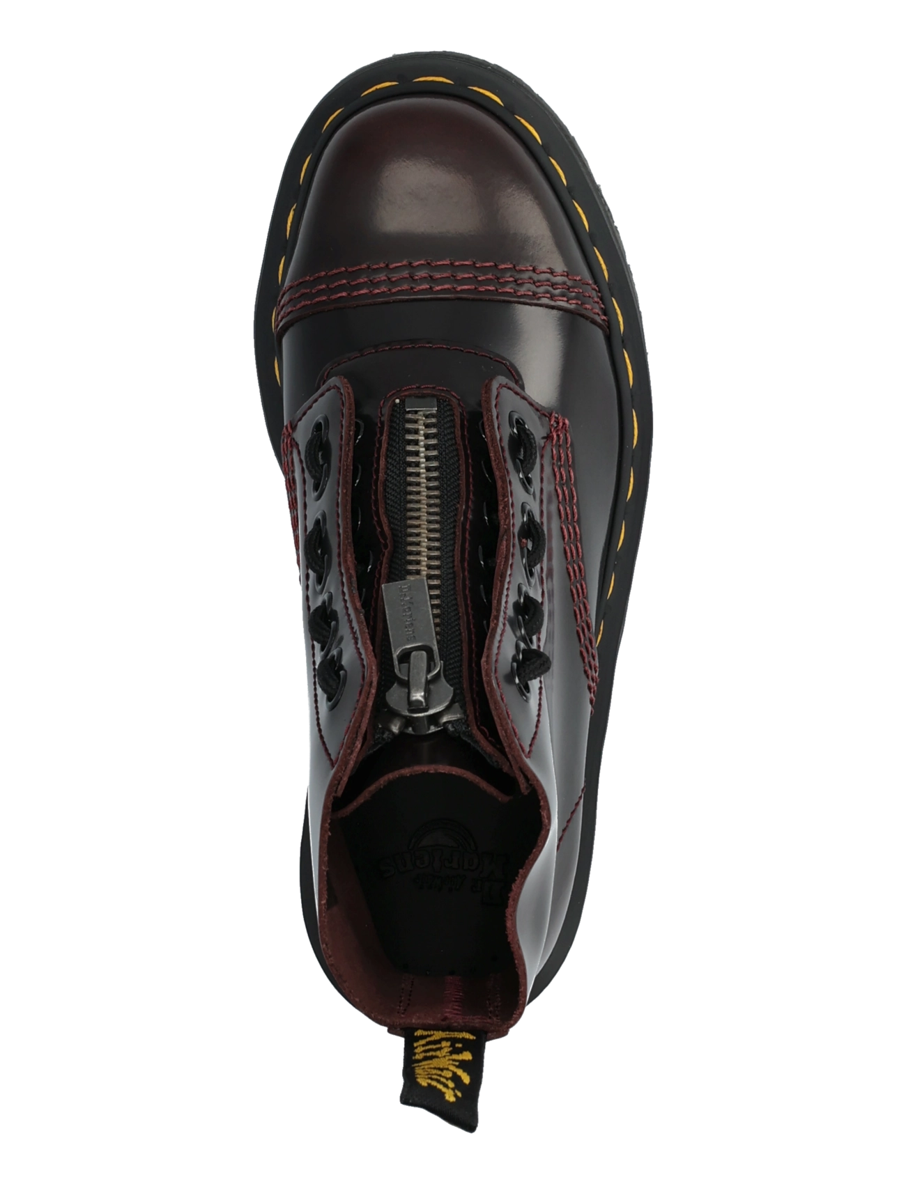 Dr. Martens - Sinclair Cherry Red Arcadia - laced boots - cherry red - 3
