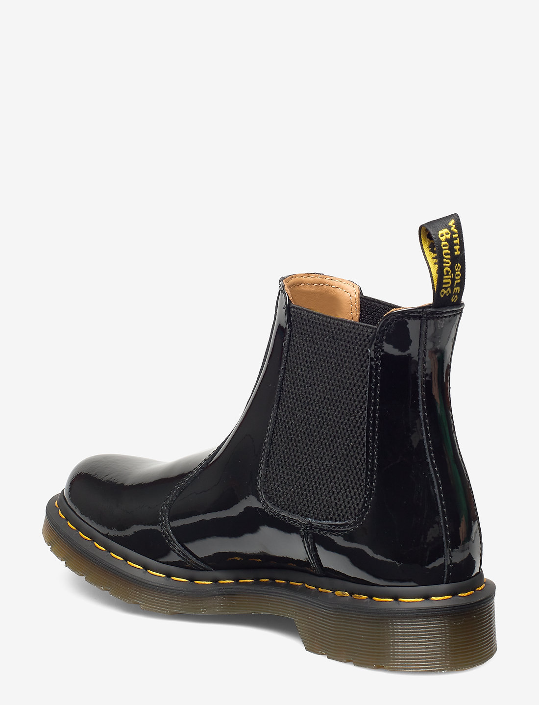 Dr. Martens 2976 Black Patent Lamper Chelsea boots Boozt