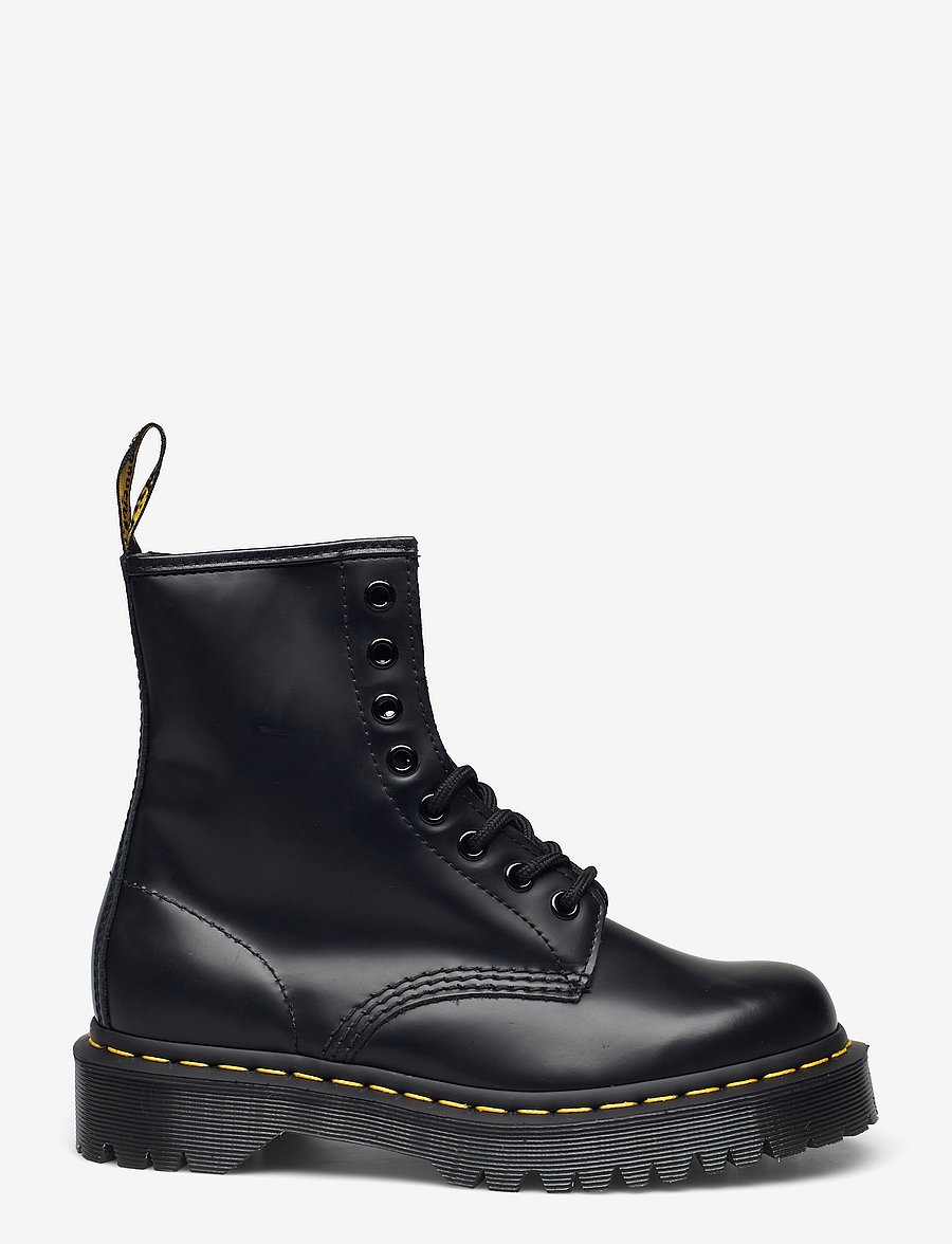 Dr. Martens - 1460 Bex Black Smooth - geschnürte stiefel - black - 1