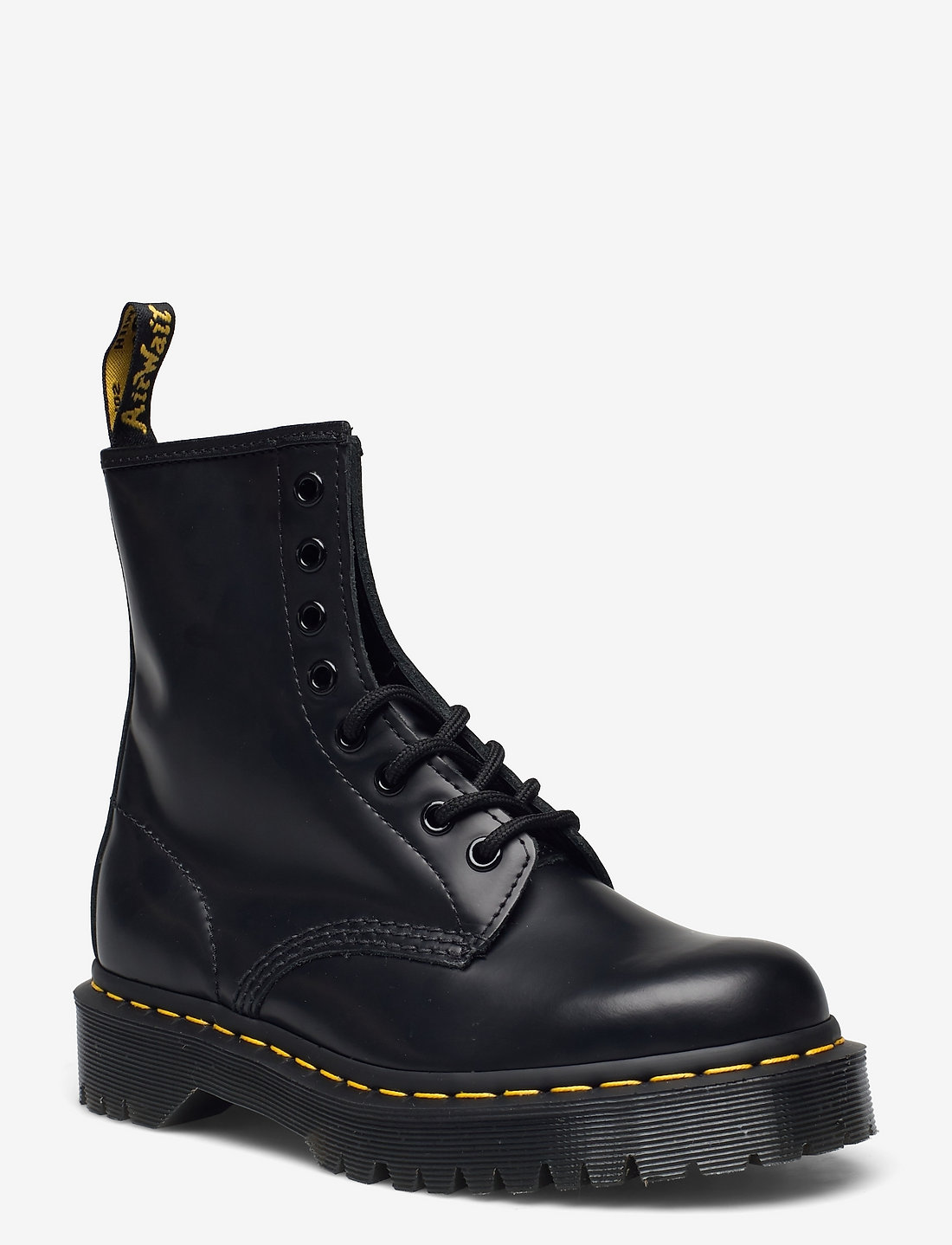 Dottor martens 2025 black smooth