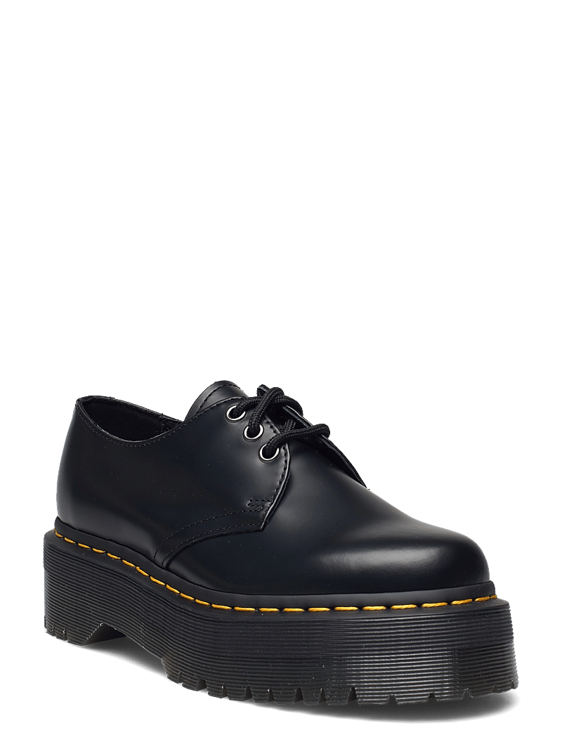 Dr. Martens - 1461 Quad Black Polished Smooth - modetrends - black - 0