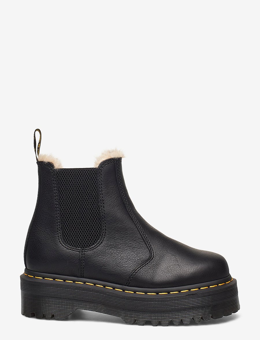 Dr. Martens - 2976 Quad Fl Black Pisa - chelsea boots - black - 1