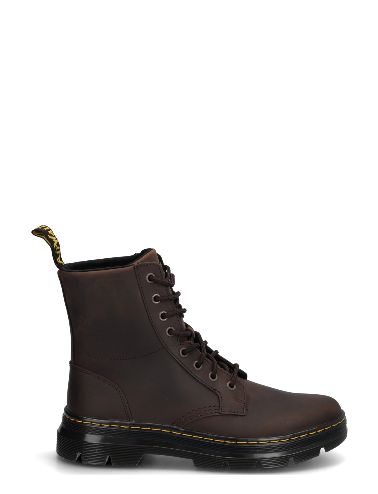 Dr. Martens - Combs Leather Dark Brown Crazy Horse - schnürstiefel - dark brown - 2