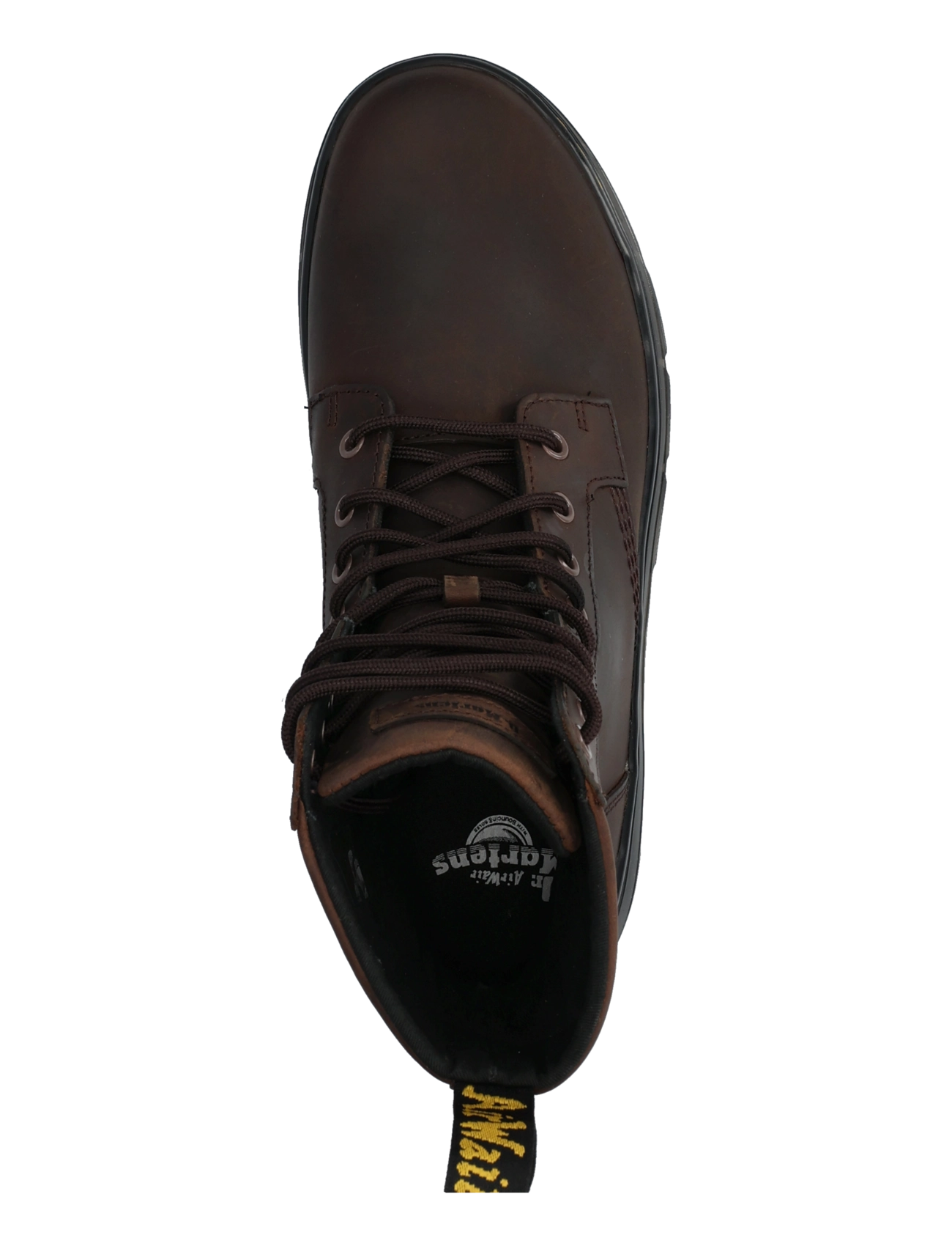 Dr. Martens - Combs Leather Dark Brown Crazy Horse - schnürstiefel - dark brown - 3