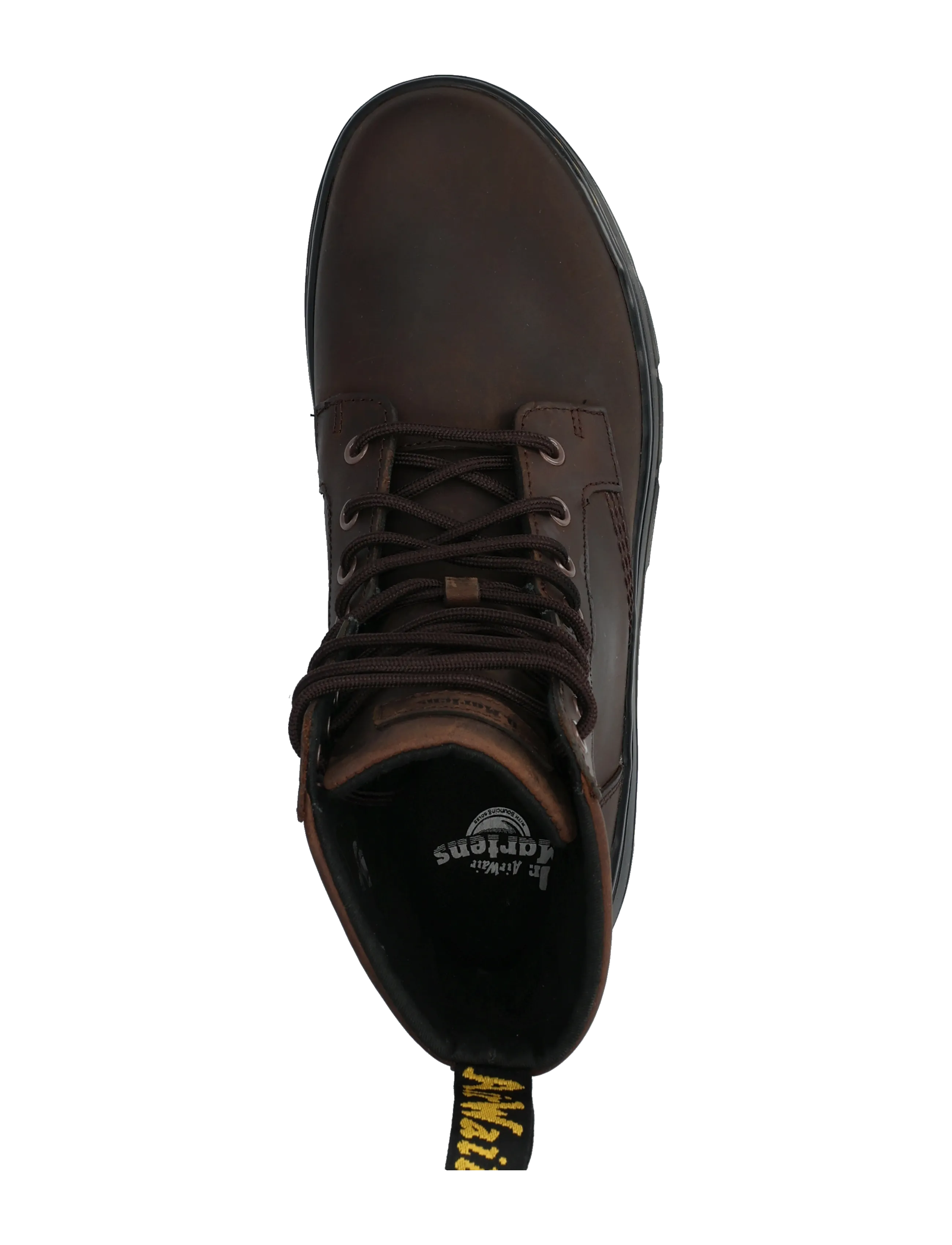 Dr. Martens - Combs Leather Dark Brown Crazy Horse - schnürstiefel - dark brown - 3