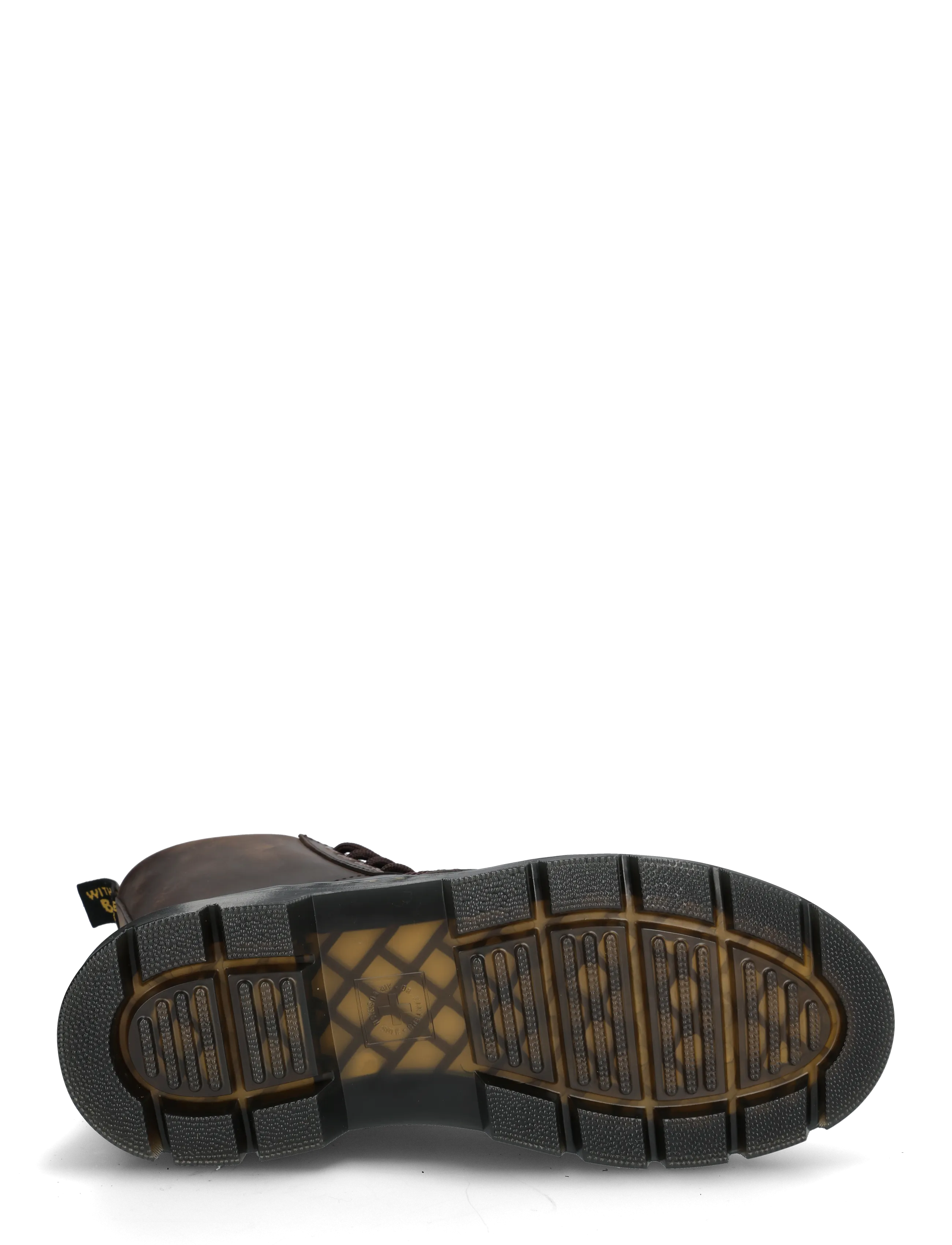 Dr. Martens - Combs Leather Dark Brown Crazy Horse - schnürstiefel - dark brown - 4