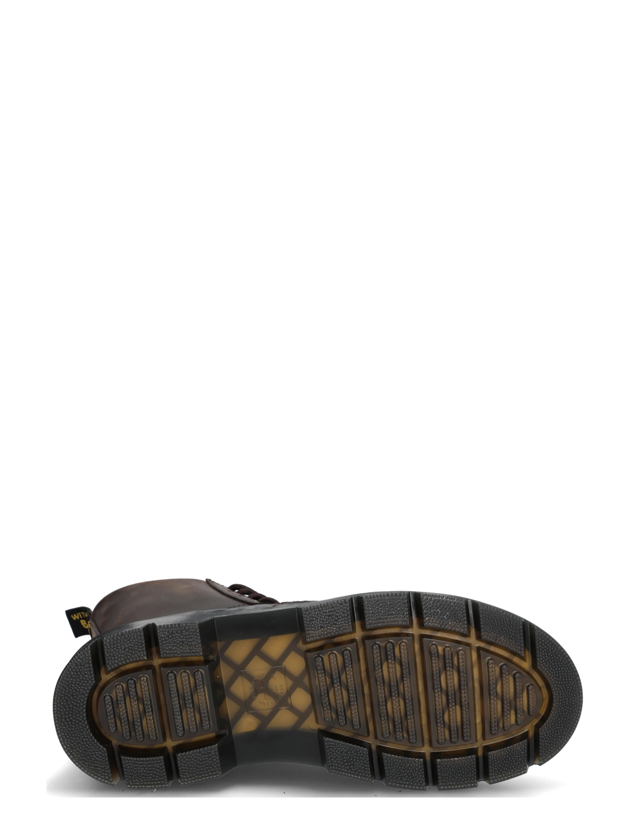 Dr. Martens - Combs Leather Dark Brown Crazy Horse - schnürstiefel - dark brown - 4