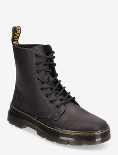 Combs Leather Black Wyoming, Dr. Martens