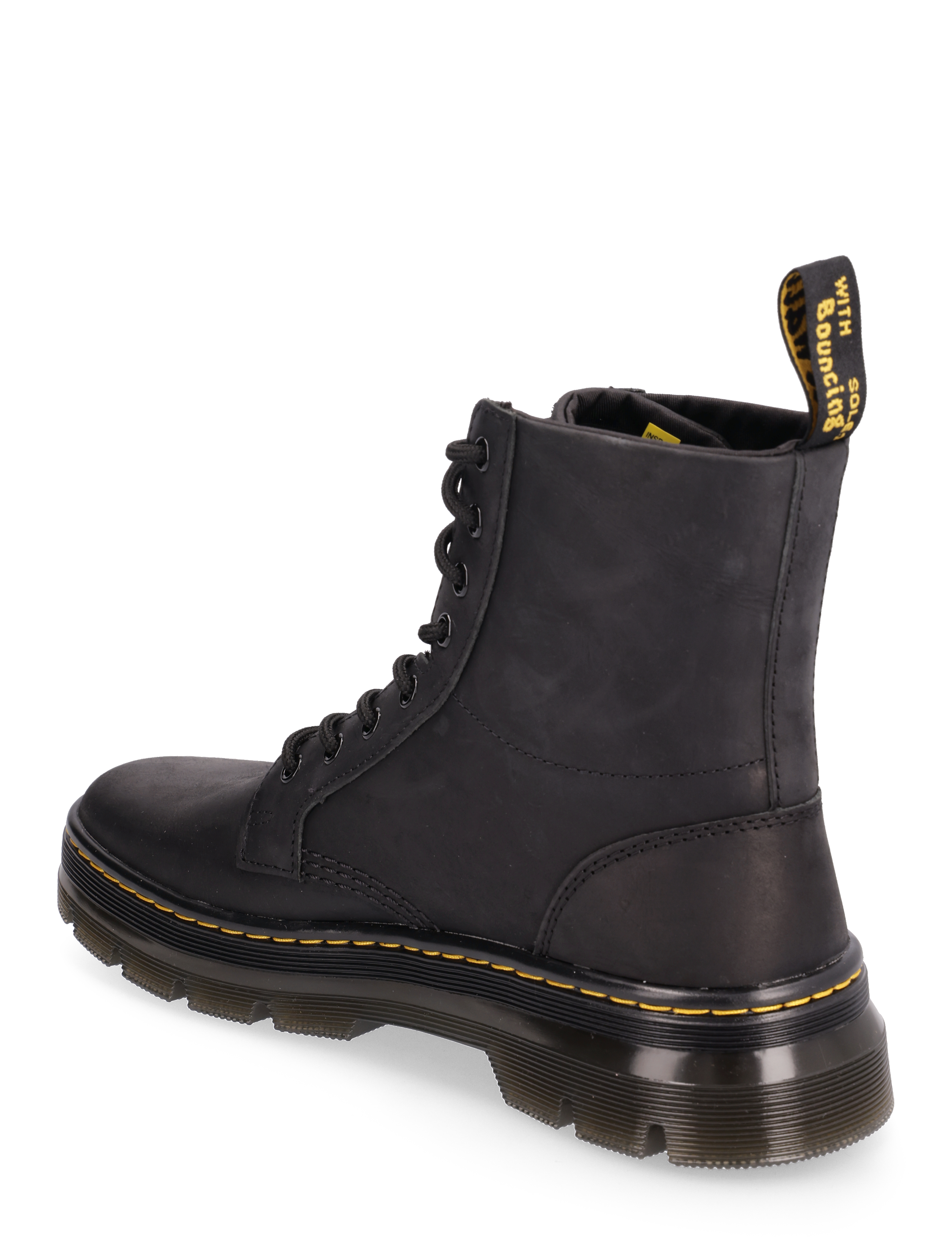Dr. Martens - Combs Leather Black Wyoming - black - 2