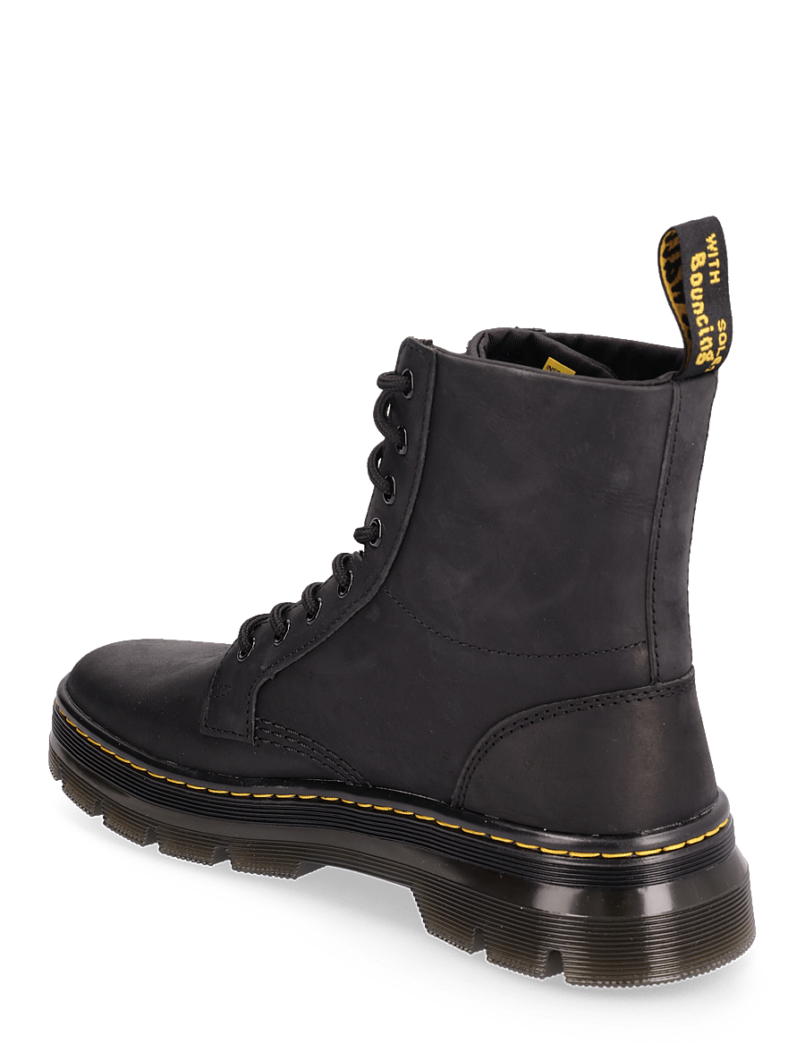 Dr. Martens - Combs Leather Black Wyoming - black - 2