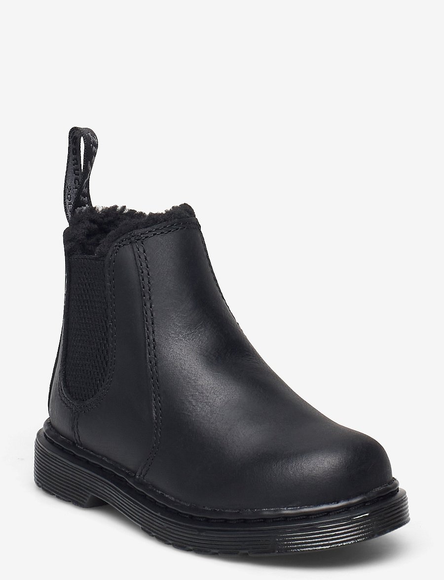Dr. Martens - 2976 Leonore Mono T Black Republic Wp - stövlar & kängor - black - 0