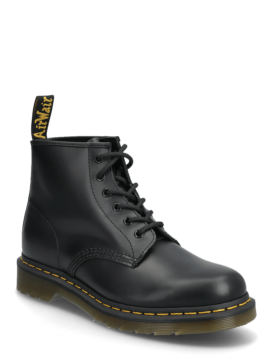 Dr. Martens - 101 Ys Black Smooth - geschnürte stiefel - black - 0
