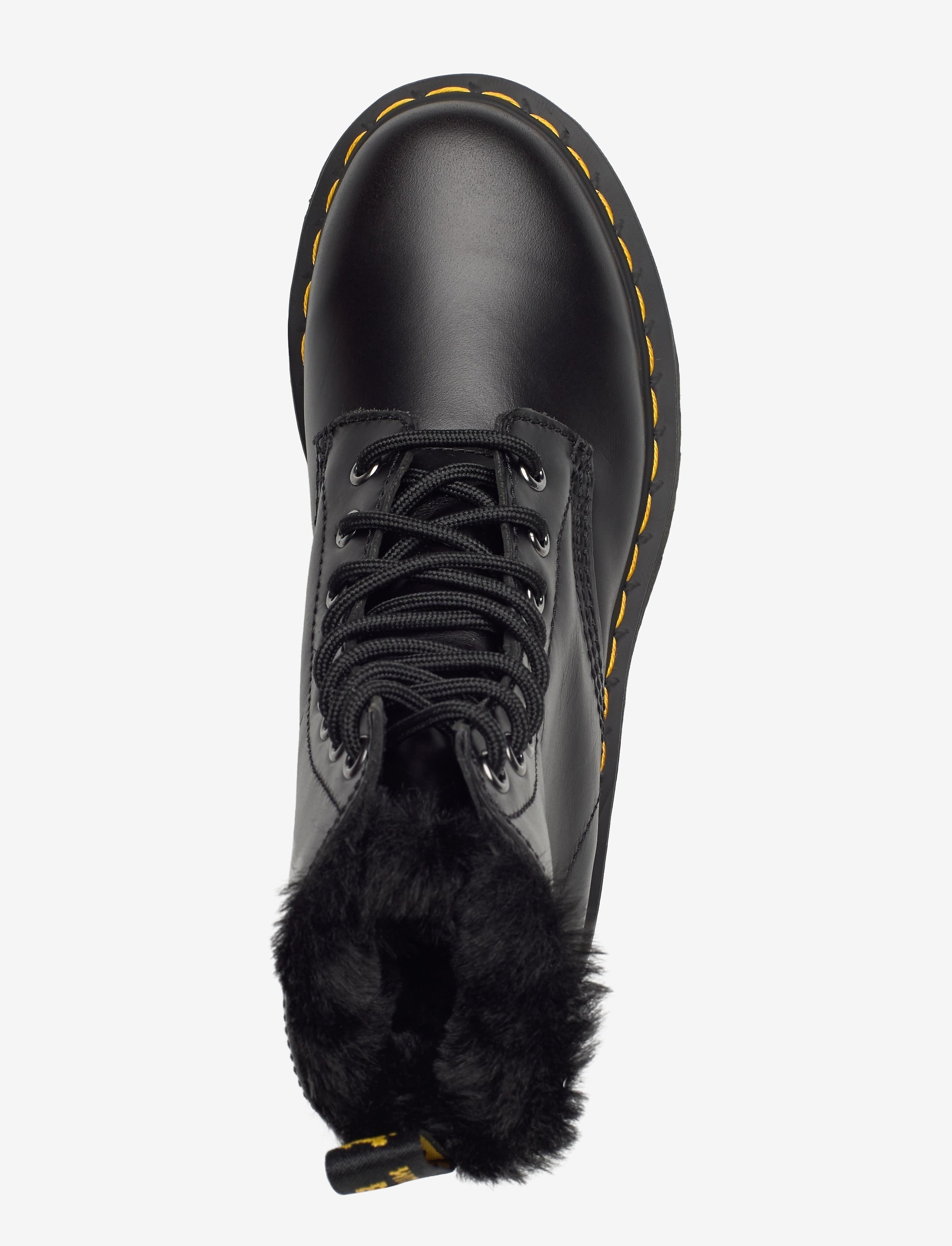Dr. Martens - 1460 Serena Dark Grey Atlas - flache stiefeletten - dark grey - 3
