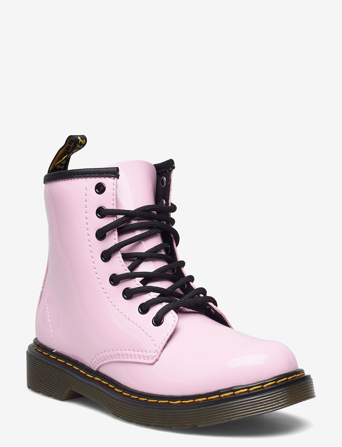 Dr. Martens - 1460 J Pale Pink Patent Lamper - boots - pale pink - 0