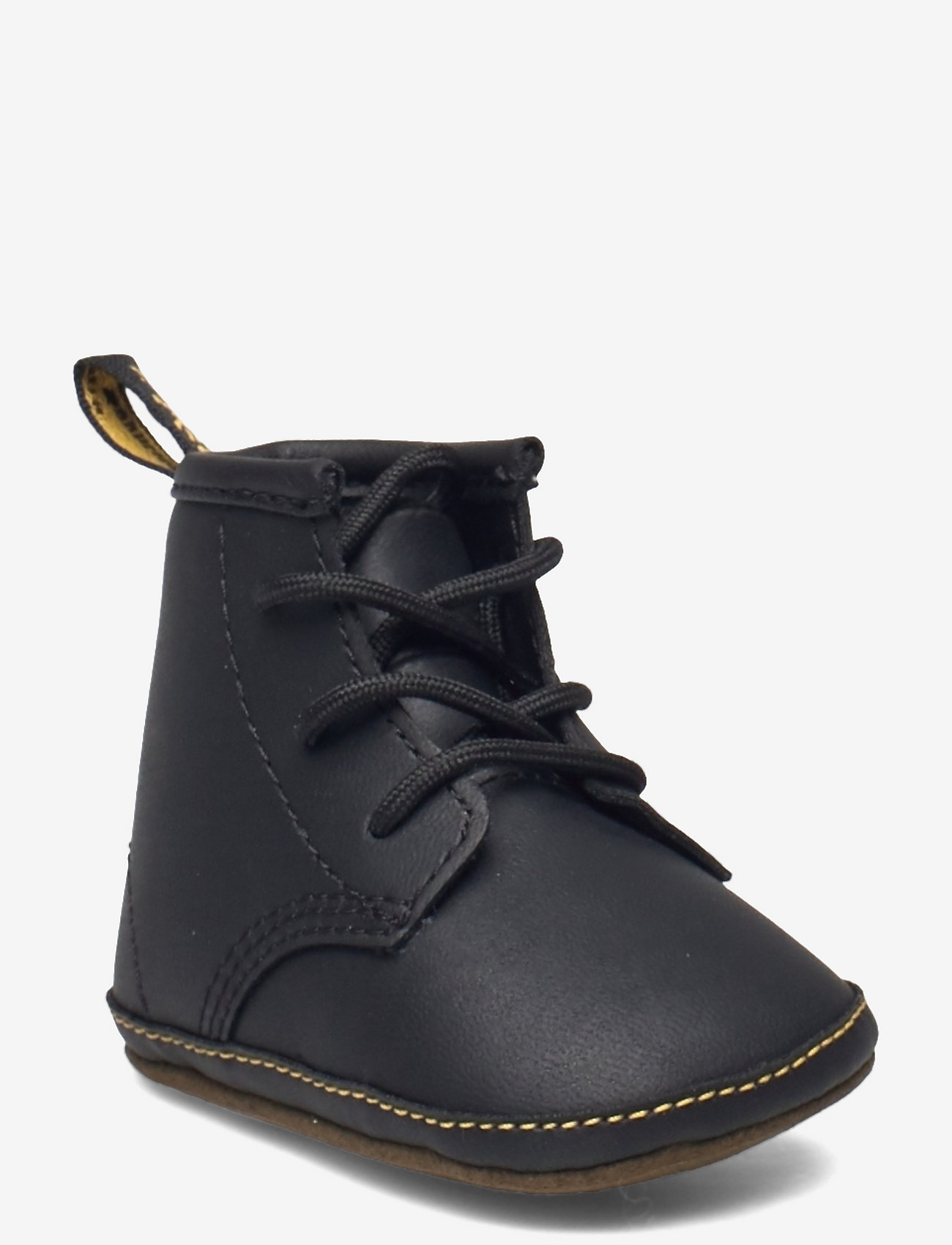 Dr. Martens - 1460 Crib Black Mason Pu Split+Mason Nw Synthetic - baby booties - black - 0