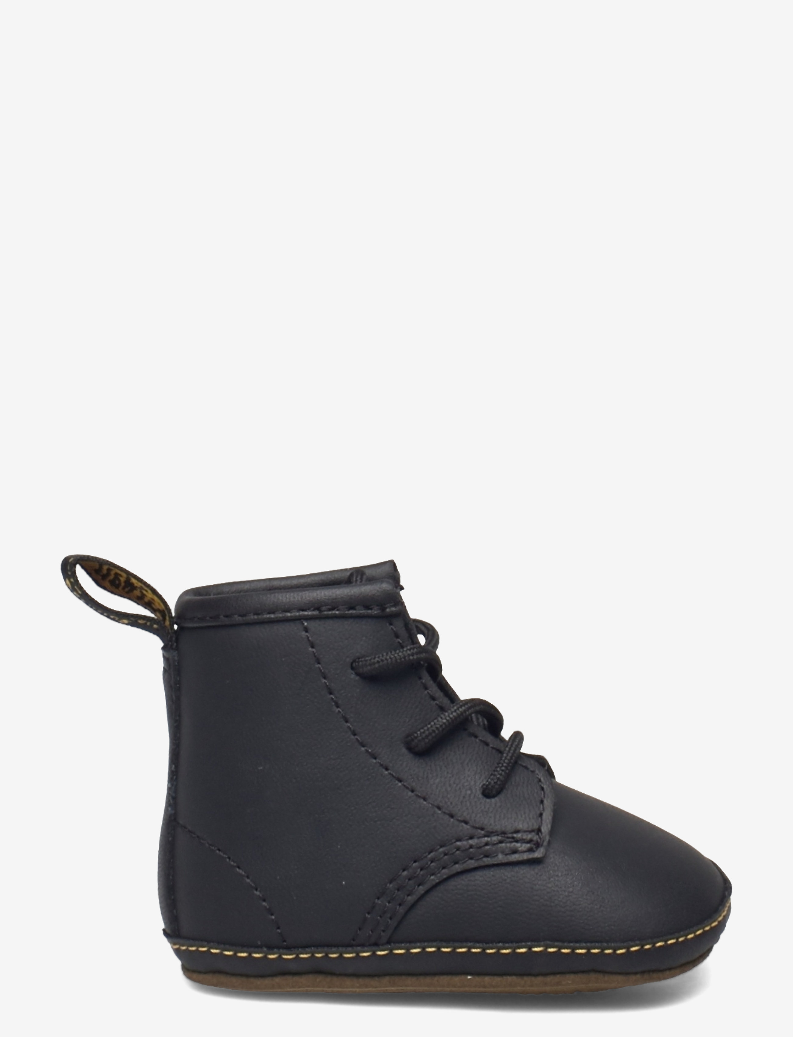 Dr. Martens - 1460 Crib Black Mason Pu Split+Mason Nw Synthetic - babystrikstøvler - black - 1