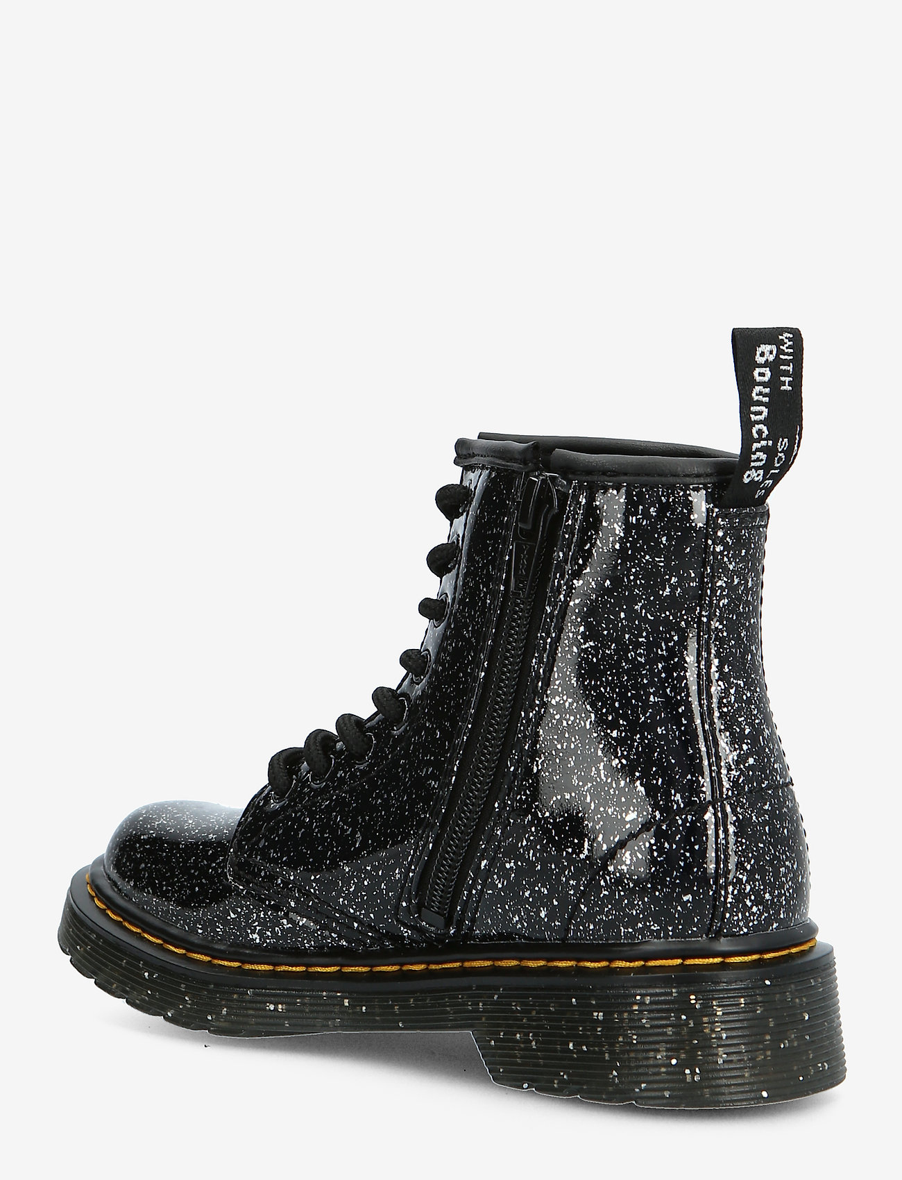 Dr. Martens - 1460 J Black Cosmic Glitter - black - 2