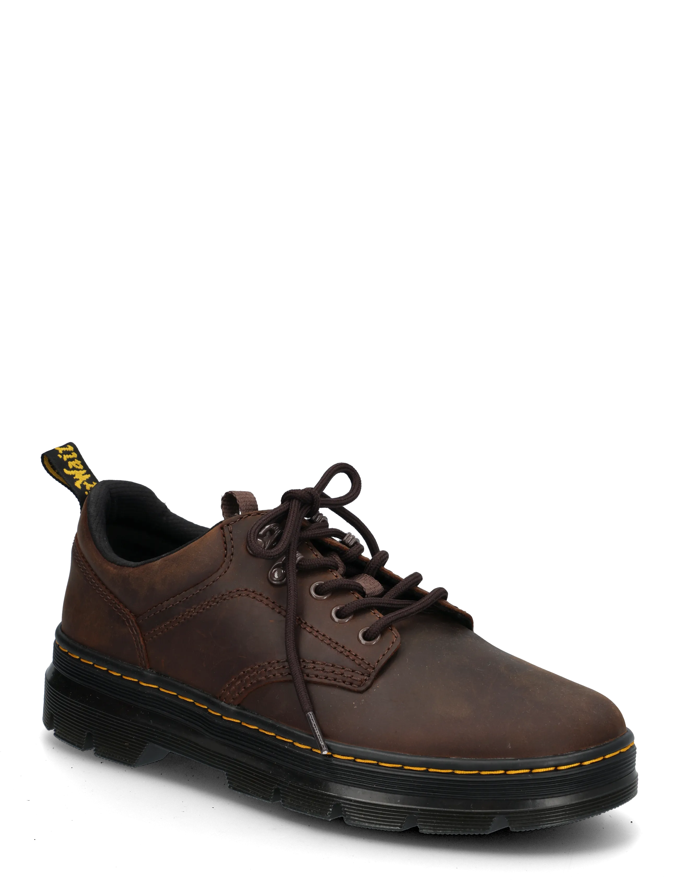 Dr. Martens Reeder Dark Brown Crazy Horse - Shoes - DARK BROWN / brown