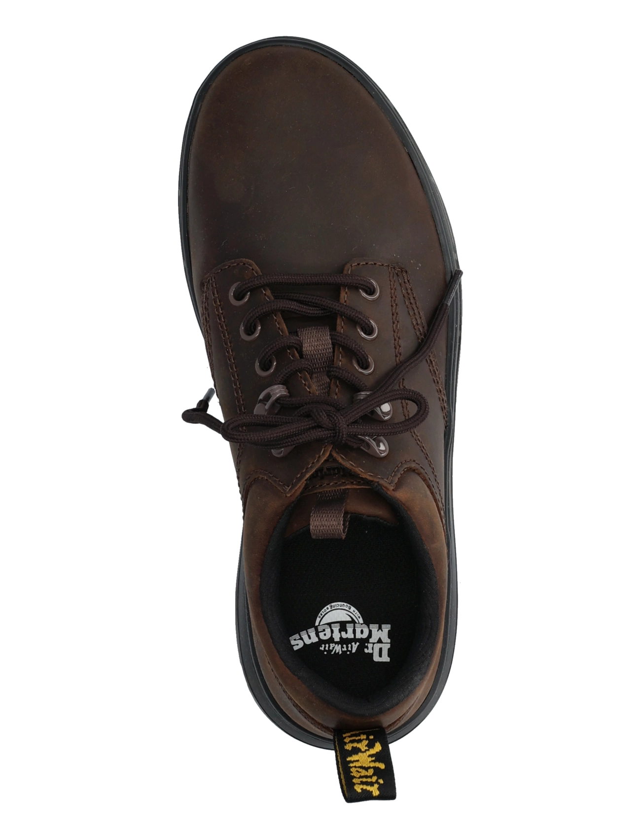 Dr. Martens - Reeder Dark Brown Crazy Horse - low-top sneaker - dark brown - 3