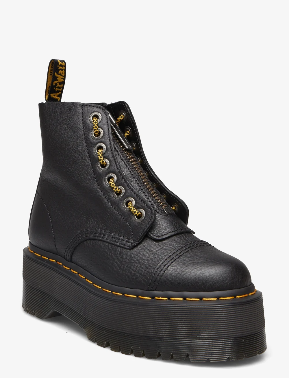 Dr. Martens Sinclair Max Black Pisa Bottes lacees Boozt